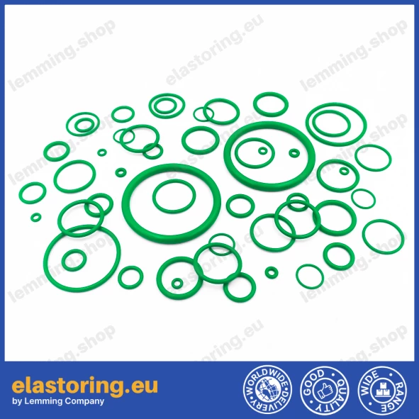 O-ring 3x1,5 FPM80 GREEN O-ring 3x1,5 FPM80 GREEN