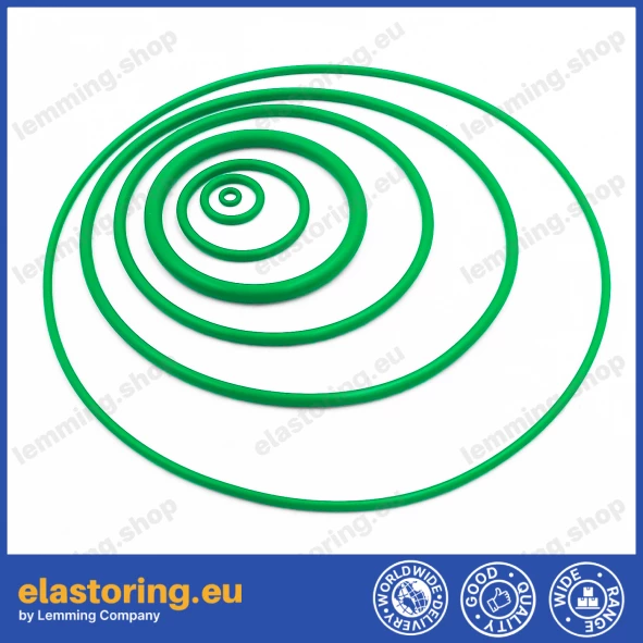 O-ring 3x1,5 FPM80 GREEN O-ring 3x1,5 FPM80 GREEN