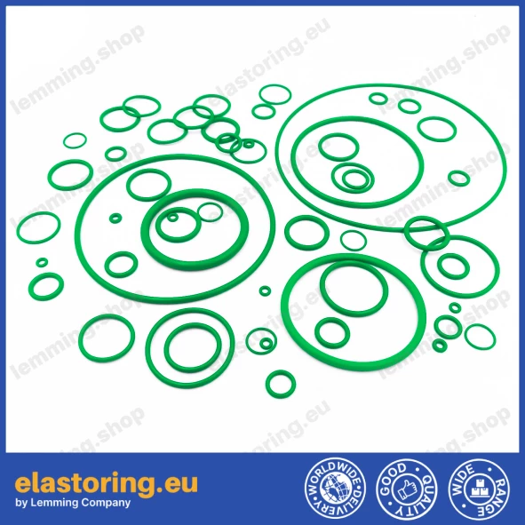 O-ring 3x1,5 FPM80 GREEN O-ring 3x1,5 FPM80 GREEN