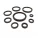 Oil seal 40x52x6 WDR-AS FPM
