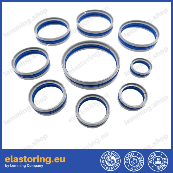 Piston seal 32x24x10 A111 PU/POM Piston seal 32x24x10 A111 PU/POM