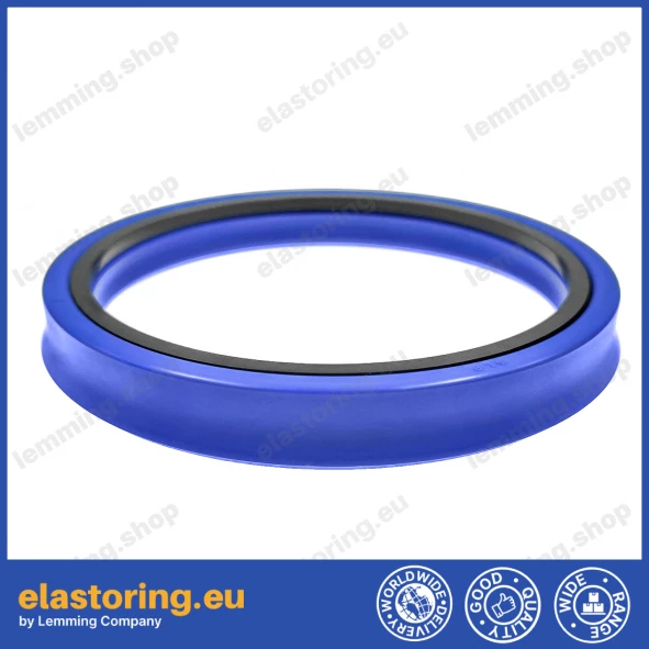 Rod seal 160x180x14,5 A152 PU/NBR/POM Rod seal 160x180x14,5 A152 PU/NBR/POM
