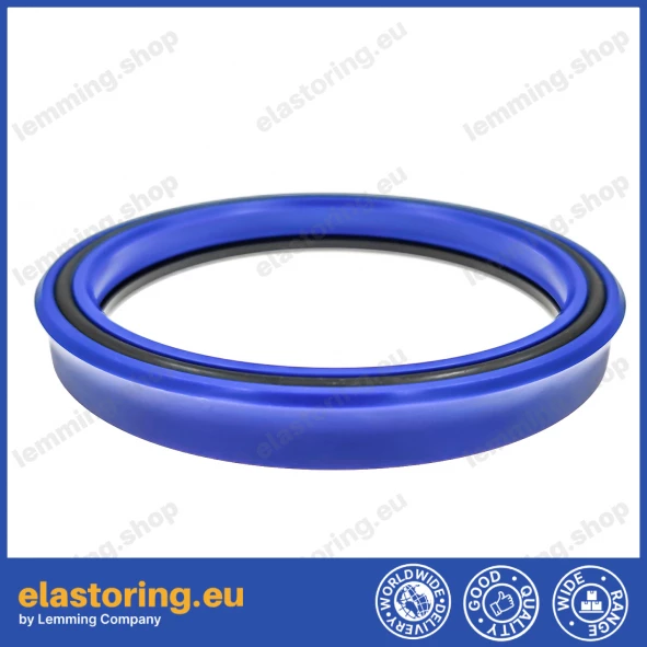 Rod seal 160x180x14,5 A152 PU/NBR/POM Rod seal 160x180x14,5 A152 PU/NBR/POM