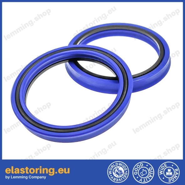 Rod seal 160x180x14,5 A152 PU/NBR/POM Rod seal 160x180x14,5 A152 PU/NBR/POM