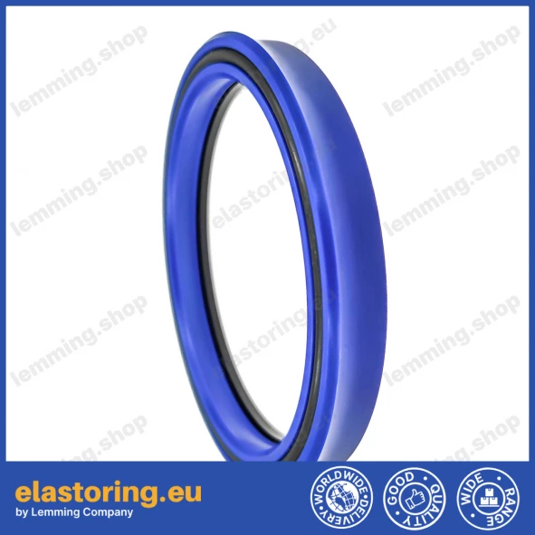 Rod seal 160x180x14,5 A152 PU/NBR/POM Rod seal 160x180x14,5 A152 PU/NBR/POM