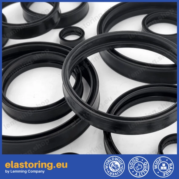 Piston seal 10MPZ 25x18x12 NBR Piston seal 10MPZ 25x18x12 NBR