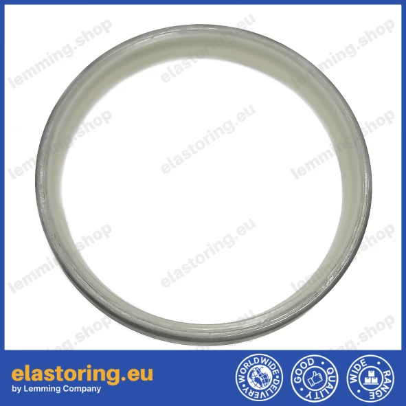 Wiper K07 90x100x7/10 PU+Stal IVORY