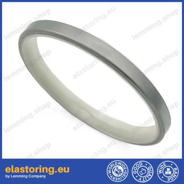 Wiper K07 90x100x7/10 PU+Stal IVORY