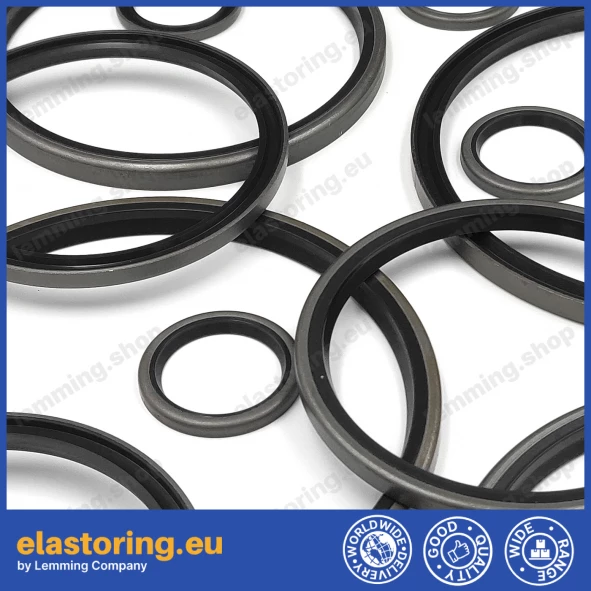 Wiper Z-07 53,97x63,5x4,76 NBR+Stal