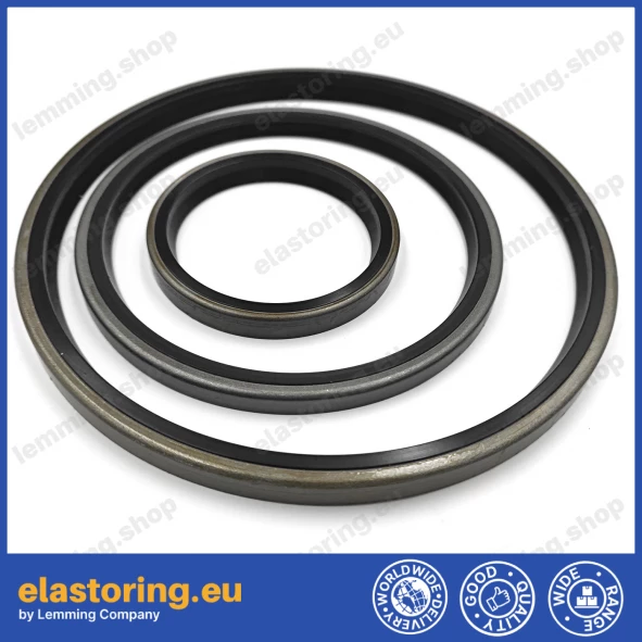 Wiper Z-07 53,97x63,5x4,76 NBR+Stal