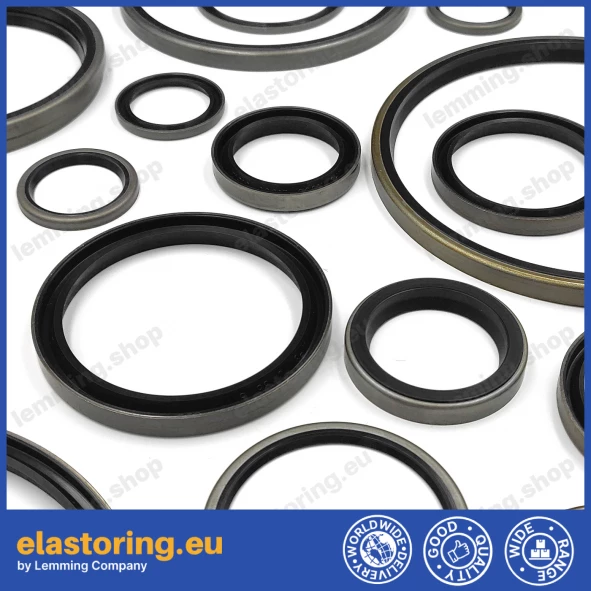 Wiper Z-07 53,97x63,5x4,76 NBR+Stal