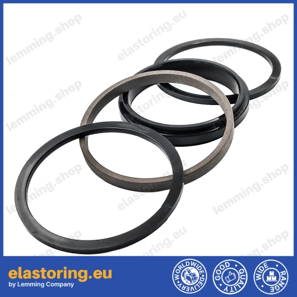 Piston seal 80x63x14 A103 PTFE/NBR/POM Piston seal 80x63x14 A103 PTFE/NBR/POM