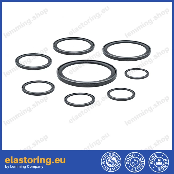 Piston seal 230x209x8,1 A127 PA/NBR