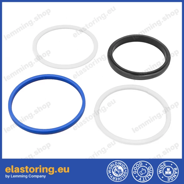 Piston seal 50x36x9 PDP PU+NBR+POM Piston seal 50x36x9 PDP PU+NBR+POM