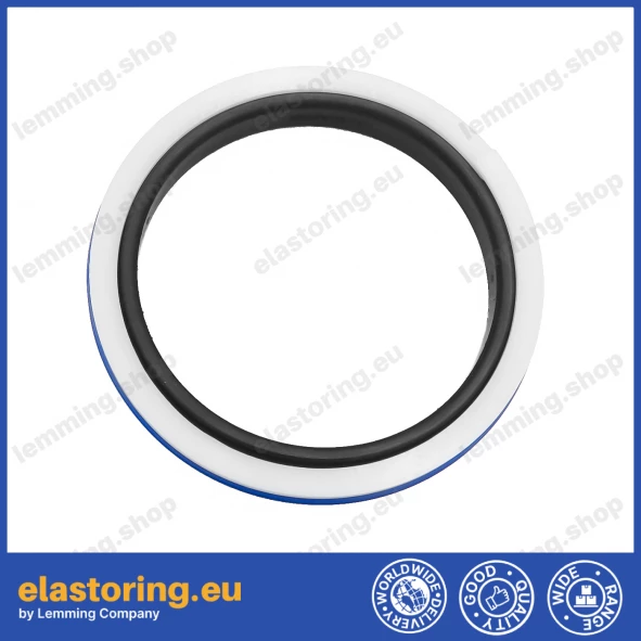 Piston seal 50x36x9 PDP PU+NBR+POM Piston seal 50x36x9 PDP PU+NBR+POM