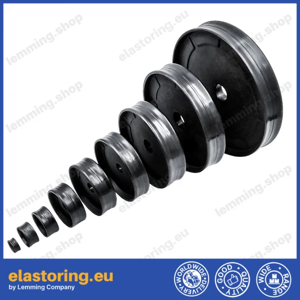 Pneumatic seal A801 20x5,2x8 NBR+Stal Pneumatic seal A801 20x5,2x8 NBR+Stal