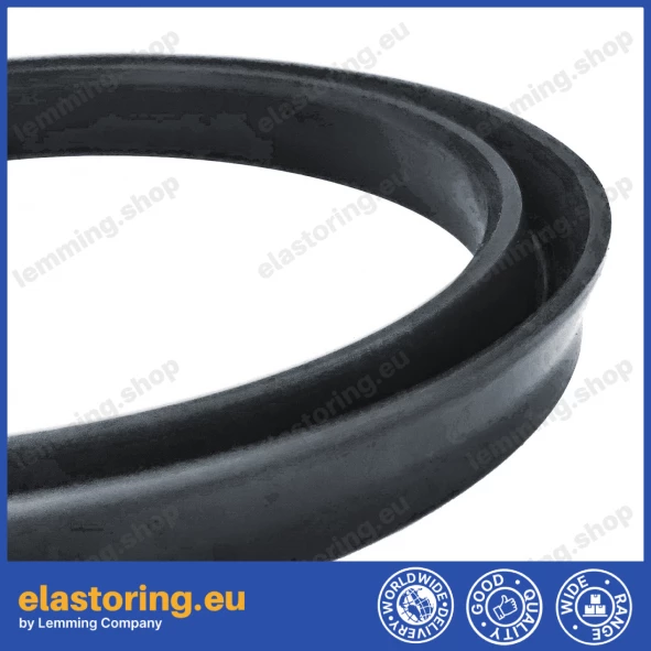 Pneumatic seal 125x105x8,25 A802 NBR