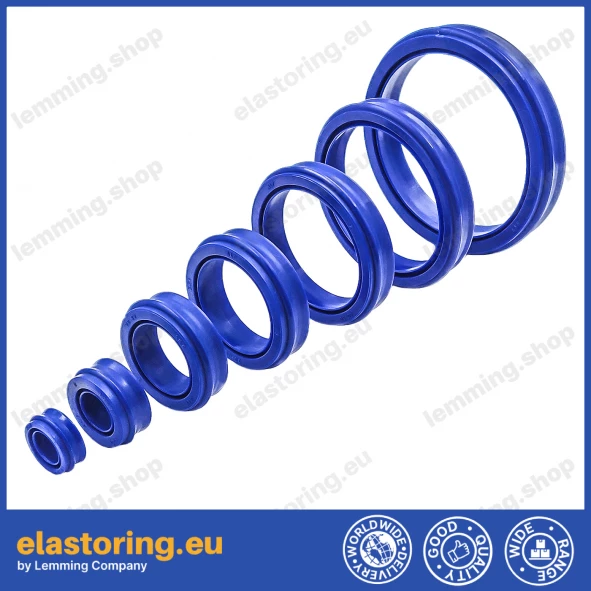 Pneumatic seal 8x14x7 A852 PU Pneumatic seal 8x14x7 A852 PU