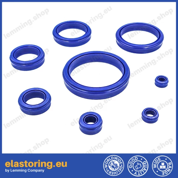 Pneumatic seal 8x14x7 A852 PU Pneumatic seal 8x14x7 A852 PU