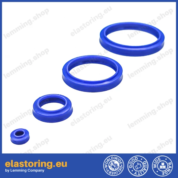 Pneumatic seal 8x14,2x5/3,6 A853 PU Pneumatic seal 8x14,2x5/3,6 A853 PU