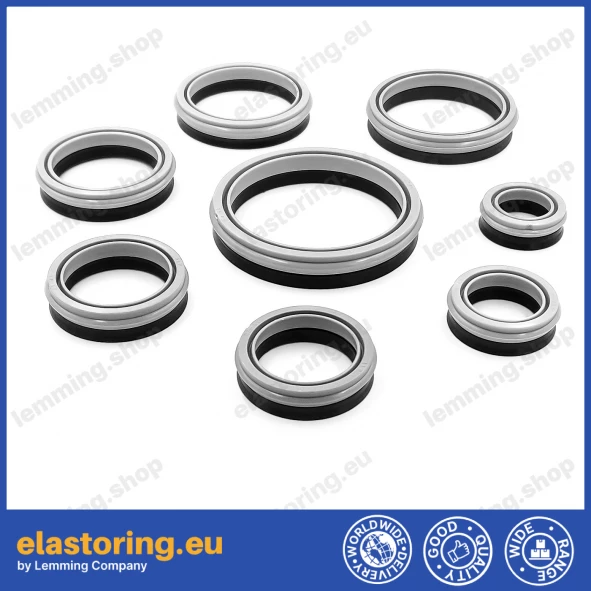 Pneumatic seal 20x30x10,4 A854 NBR/TPE Pneumatic seal 20x30x10,4 A854 NBR/TPE