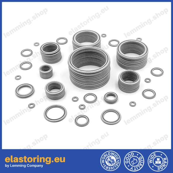 Pneumatic seal SPS 10x6,5x1,4 PU [2ESPS848]