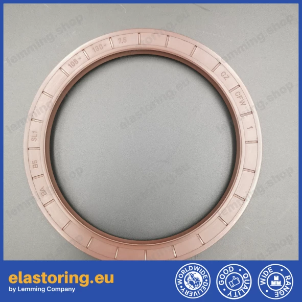 Pressure oil seal 105x130x7,5 BABSL1 FPM Pressure oil seal 105x130x7,5 BABSL1 FPM