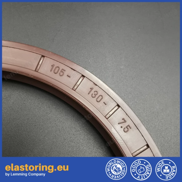 Pressure oil seal 105x130x7,5 BABSL1 FPM Pressure oil seal 105x130x7,5 BABSL1 FPM