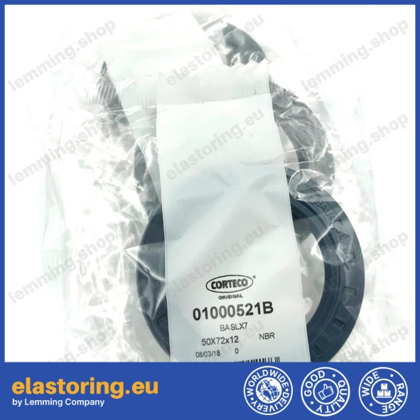Oil seal 50x72x12 BASLX7 NBR Oil seal 50x72x12 BASLX7 NBR