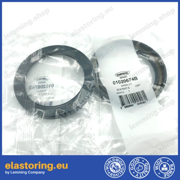 Pressure oil seal 57x75x7,5 BABSL0,5 NBR Pressure oil seal 57x75x7,5 BABSL0,5 NBR