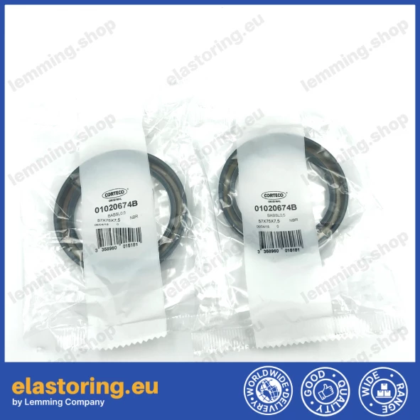 Pressure oil seal 57x75x7,5 BABSL0,5 NBR Pressure oil seal 57x75x7,5 BABSL0,5 NBR