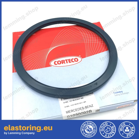 Pressure oil seal 143x165x8,5 BABSL NBR Pressure oil seal 143x165x8,5 BABSL NBR
