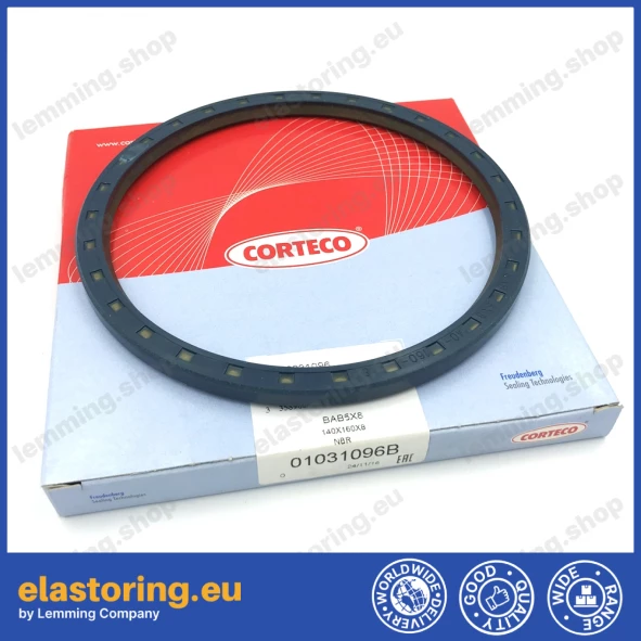 Pressure oil seal 140x160x8 BAB5X8 NBR