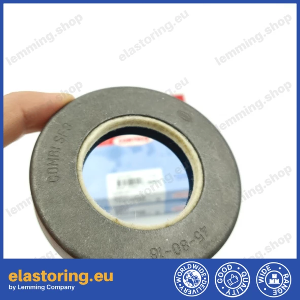 Wheel hub oil seal 45x80x16 COMBI SF3 NBR Wheel hub oil seal 45x80x16 COMBI SF3 NBR