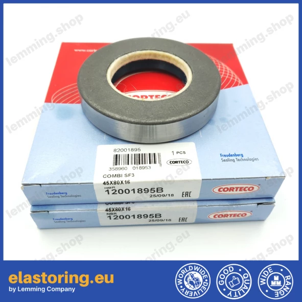 Wheel hub oil seal 45x80x16 COMBI SF3 NBR Wheel hub oil seal 45x80x16 COMBI SF3 NBR