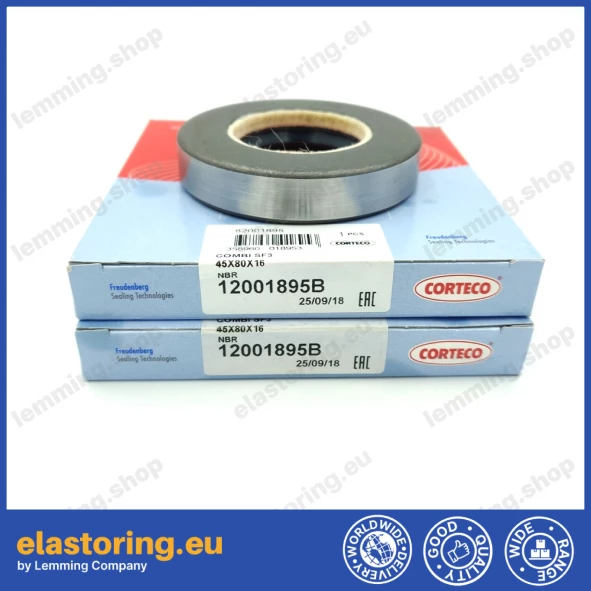 Wheel hub oil seal 45x80x16 COMBI SF3 NBR Wheel hub oil seal 45x80x16 COMBI SF3 NBR