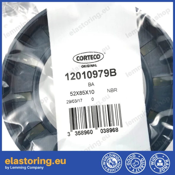 Oil seal 52x85x10 BA NBR