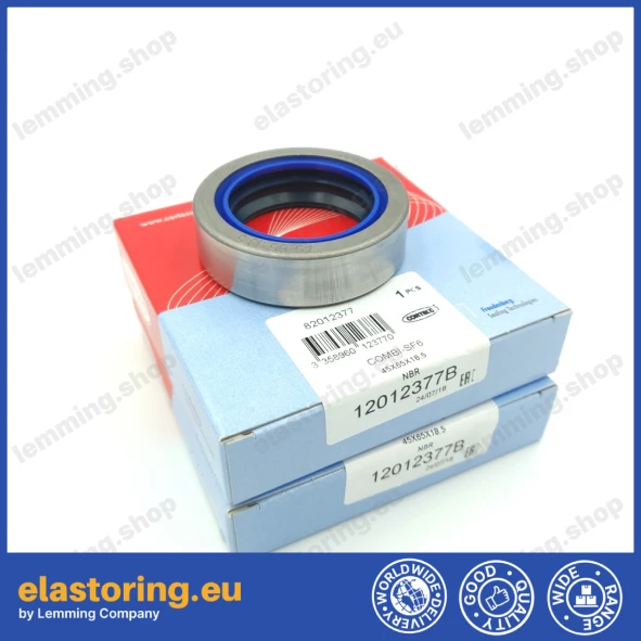 Wheel hub oil seal 45x65x18,5 COMBI SF6 NBR Wheel hub oil seal 45x65x18,5 COMBI SF6 NBR