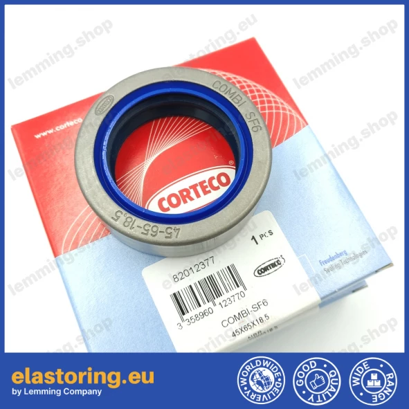 Wheel hub oil seal 45x65x18,5 COMBI SF6 NBR Wheel hub oil seal 45x65x18,5 COMBI SF6 NBR