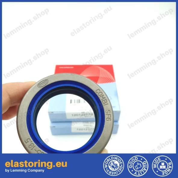 Wheel hub oil seal 45x65x18,5 COMBI SF6 NBR Wheel hub oil seal 45x65x18,5 COMBI SF6 NBR