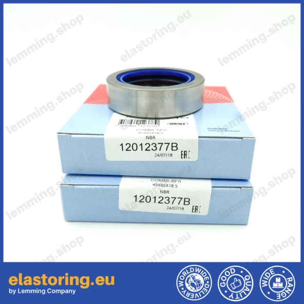 Wheel hub oil seal 45x65x18,5 COMBI SF6 NBR Wheel hub oil seal 45x65x18,5 COMBI SF6 NBR
