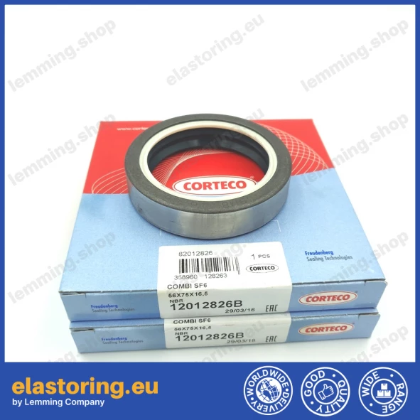 Wheel hub oil seal 56x75x16,5 COMBI SF6 NBR Wheel hub oil seal 56x75x16,5 COMBI SF6 NBR