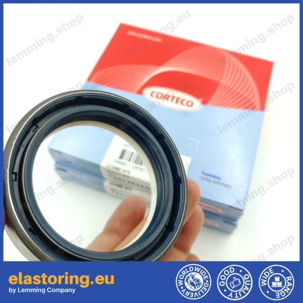 Wheel hub oil seal 56x75x16,5 COMBI SF6 NBR Wheel hub oil seal 56x75x16,5 COMBI SF6 NBR