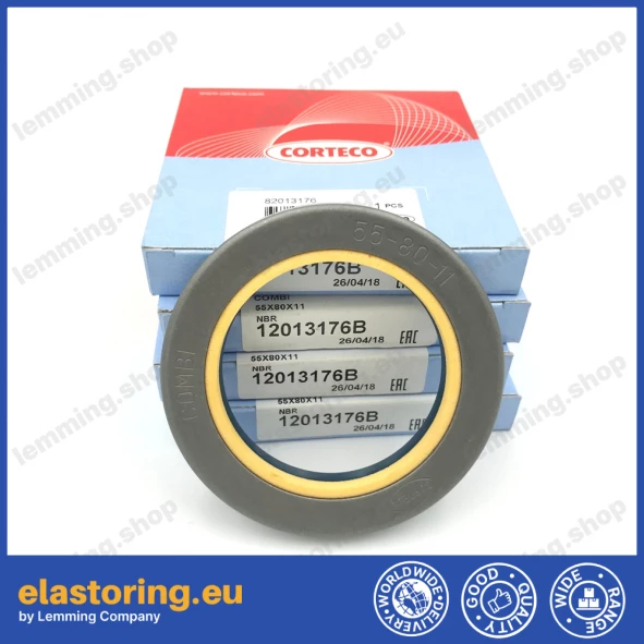 Wheel hub oil seal 55x80x11 COMBI Wheel hub oil seal 55x80x11 COMBI