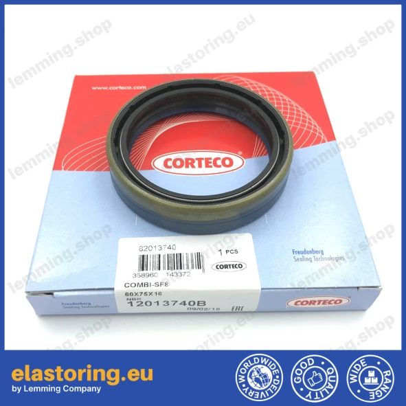 Wheel hub oil seal 60x75x16 COMBI SF8 NBR Wheel hub oil seal 60x75x16 COMBI SF8 NBR