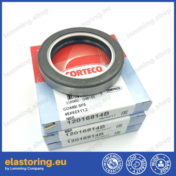 Wheel hub oil seal 45x62x11,2 COMBI SF5 NBR Wheel hub oil seal 45x62x11,2 COMBI SF5 NBR