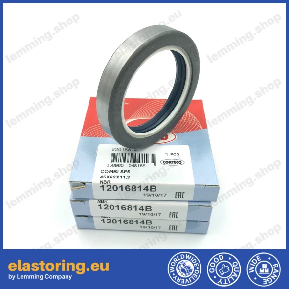 Wheel hub oil seal 45x62x11,2 COMBI SF5 NBR Wheel hub oil seal 45x62x11,2 COMBI SF5 NBR