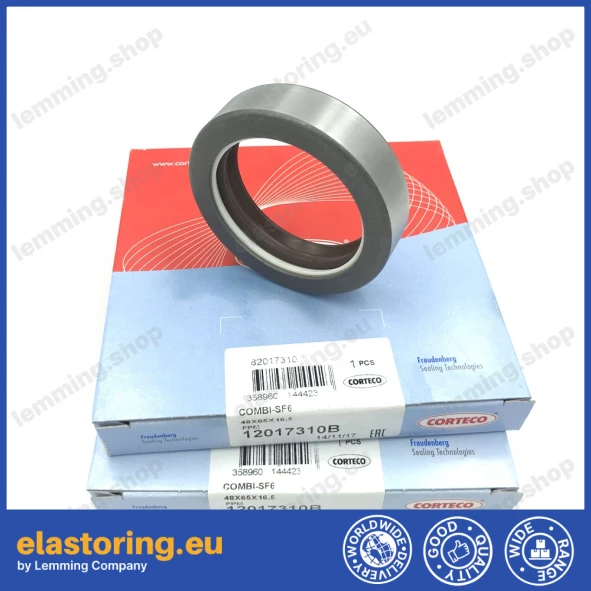 Wheel hub oil seal 48x65x16,5 COMBI SF6 FPM Wheel hub oil seal 48x65x16,5 COMBI SF6 FPM
