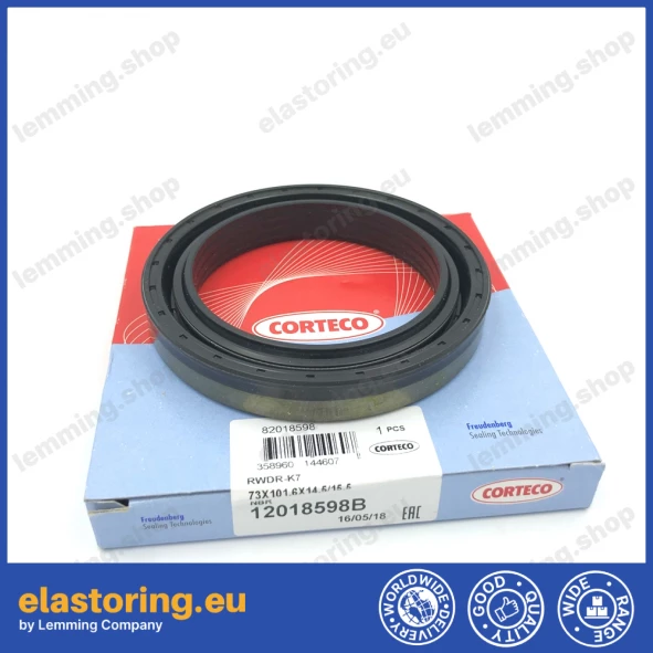 Oil seal 73x101,6x14,5/15,5 CASSETTE NBR Oil seal 73x101,6x14,5/15,5 CASSETTE NBR