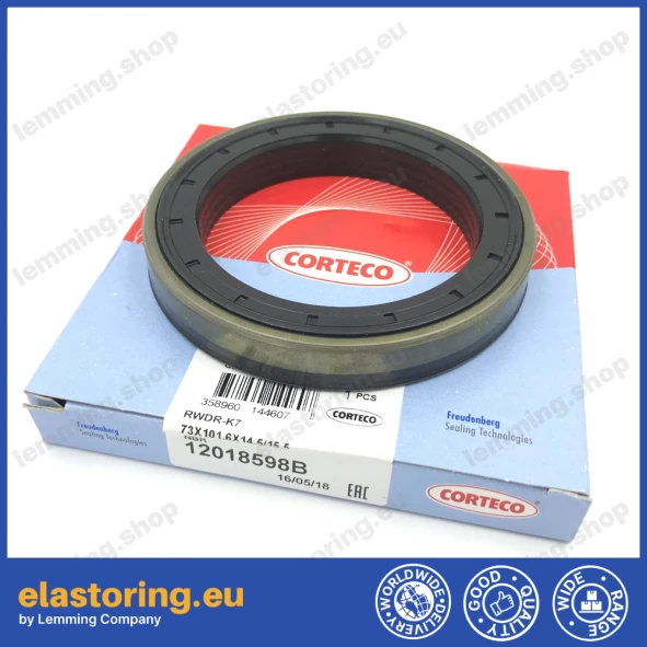 Oil seal 73x101,6x14,5/15,5 CASSETTE NBR Oil seal 73x101,6x14,5/15,5 CASSETTE NBR